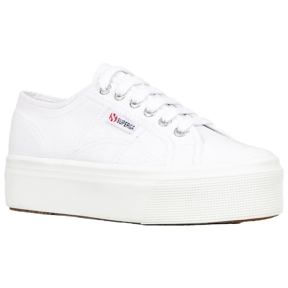 White Platform Superga’s